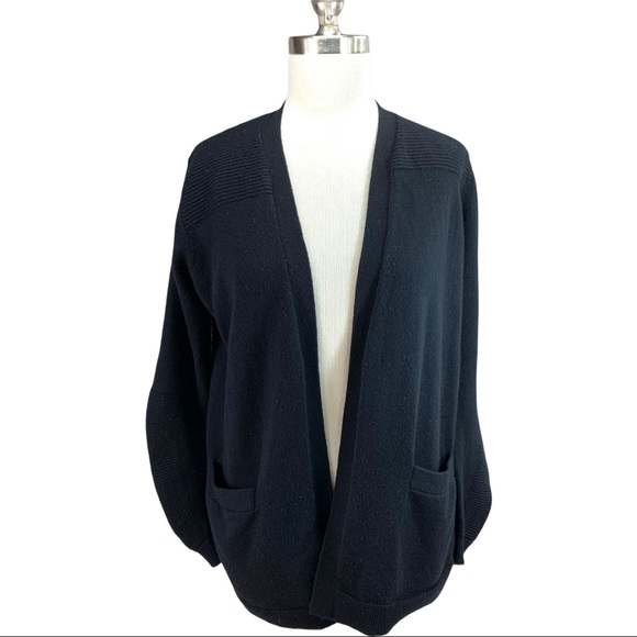 Sandro Sweaters - Sandro Black Wool Cardigan Sweater 1 / S